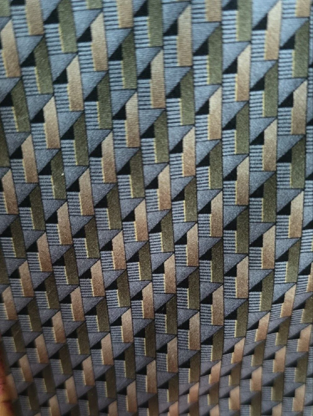 Textured Slate Blue Men's Tie - Sleek Woven Finish